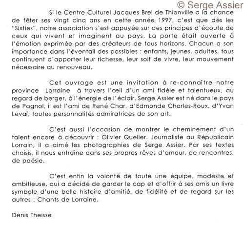 Chants de Lorraine