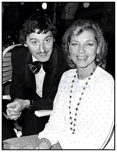 66 / 80 — 033.-Serge-Assier-et-Lauren-Bacall,-Cannes-1979