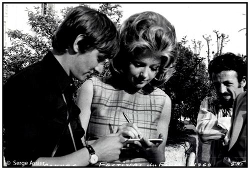 69 / 90 Philippe Jaccottet — 008.-Silvia-Koscina-Cannes-1969