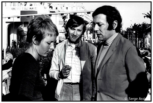 69 / 90 Philippe Jaccottet — 010.-Jane-Seberg-et-Maurice-Ronet-Cannes-1970