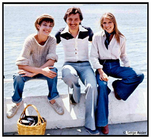 69 / 90 Philippe Jaccottet — 042.-Jane-Birkin-et-Joelle-Cannes-1976
