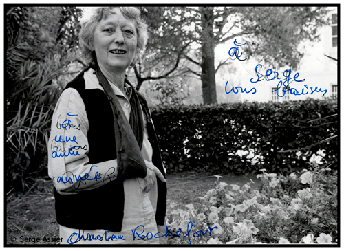 69 / 90 Philippe Jaccottet — 066.-Christiane-Rochefort-Hyères-1979