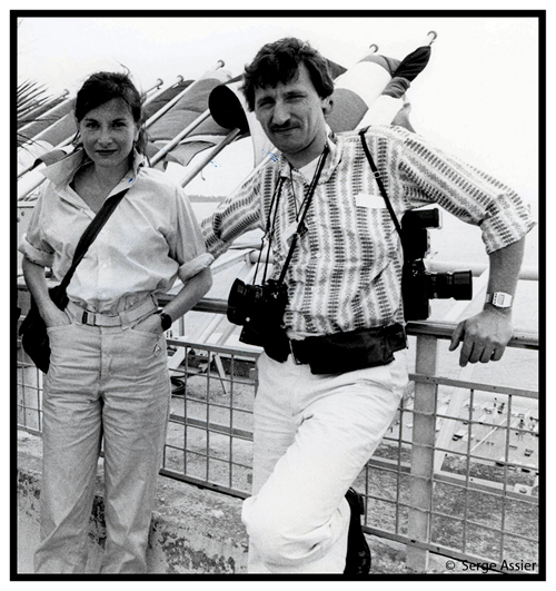 69 / 90 Philippe Jaccottet — 083.-Elisabeth-Huppert-Cannes-1981
