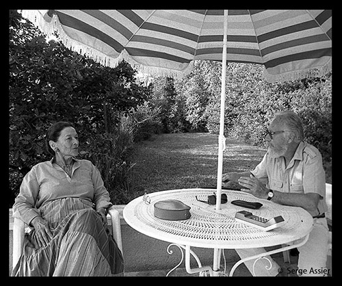 Correspondances, Portraits d'écrivains 1979-2016 — 061.-Edmonde-Charles-Roux--et-François-Nourissier