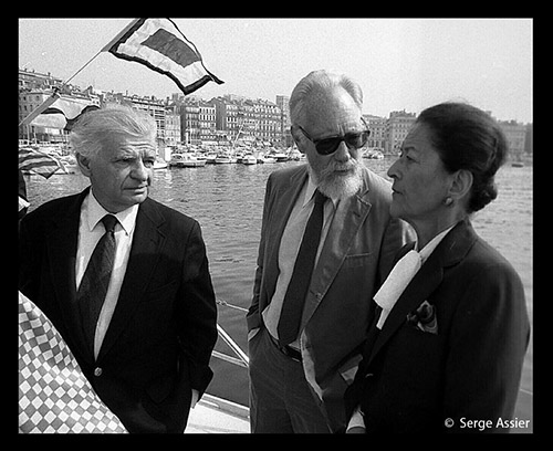 Correspondances, Portraits d'écrivains 1979-2016 — 062.-Bonnefoy,-Nourissier-et-Charles-Roux