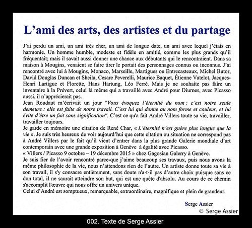 Correspondances, Portraits d'écrivains 1979-2016 — 079.